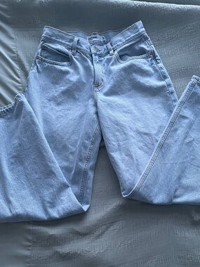 Garage Carden Blue low rise baggy jeans
